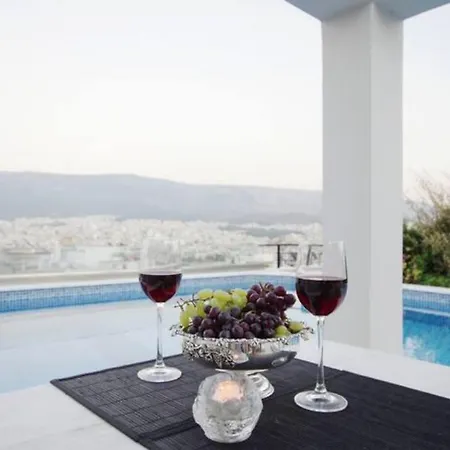 Lycabettus Hill Penthouse, Private Roof Garden & Pool Apartment Athens